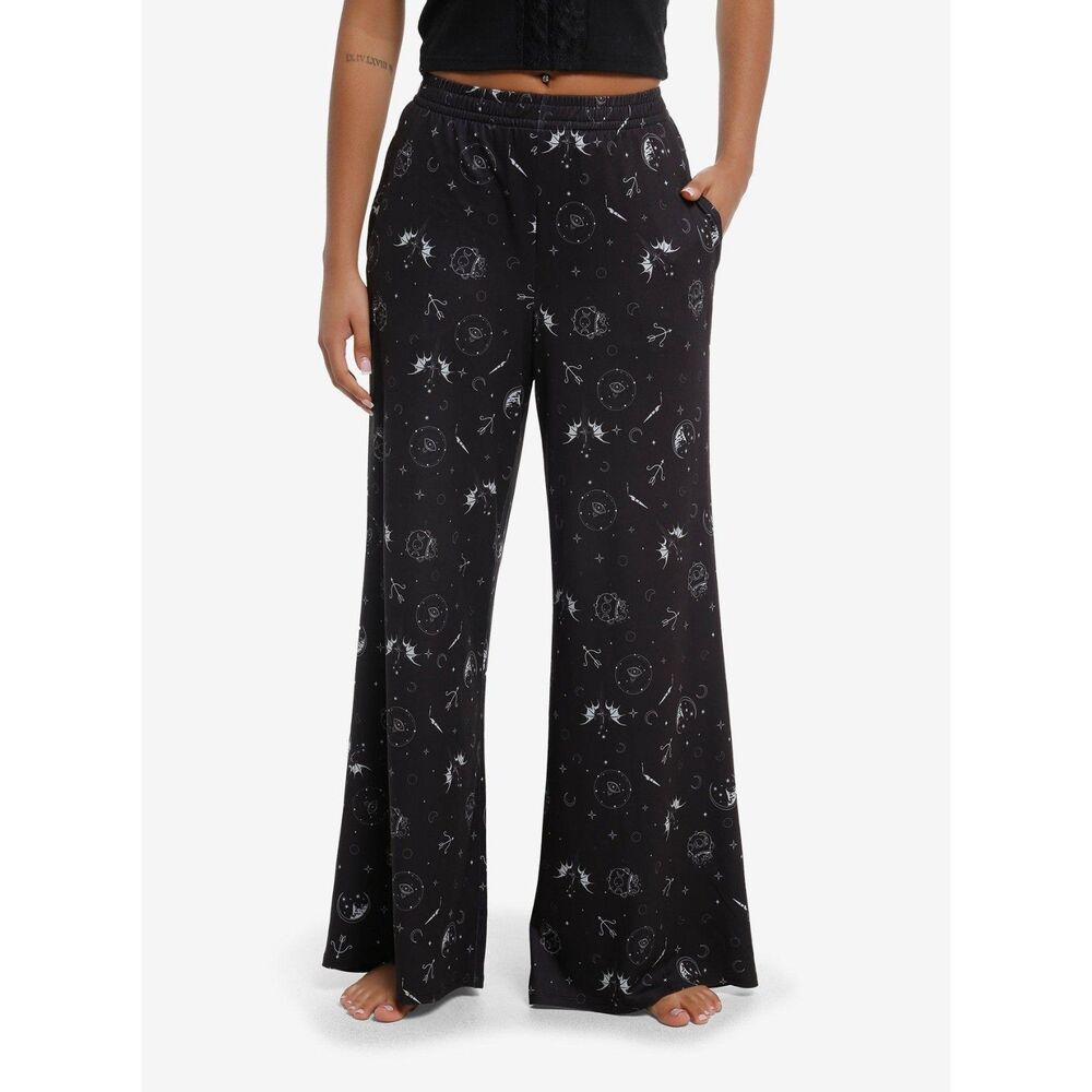 A Court Of Thorns And Roses Icons Wide Leg Pajama Pants MED